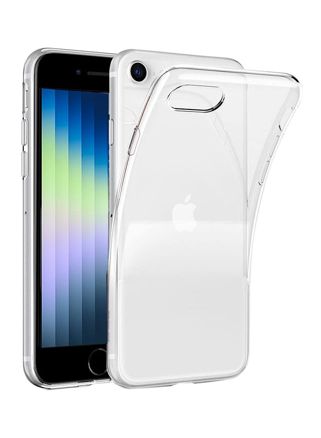 MARGOUN Apple iPhone SE 2022 (SE 3rd Generation) Transparent Case Ultra Slim Soft TPU Cover 4.7 inch Clear  - Image 1