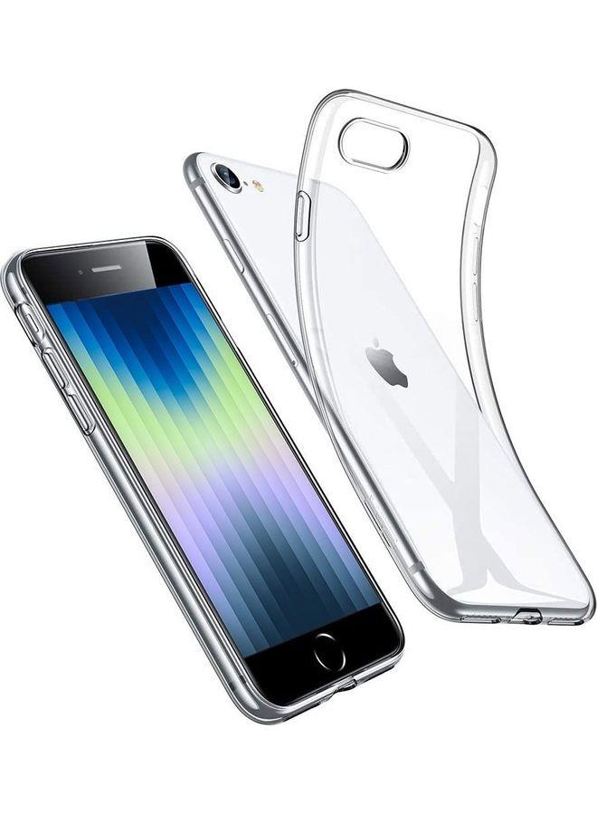 MARGOUN Apple iPhone SE 2022 (SE 3rd Generation) Transparent Case Ultra Slim Soft TPU Cover 4.7 inch Clear  - Image 5