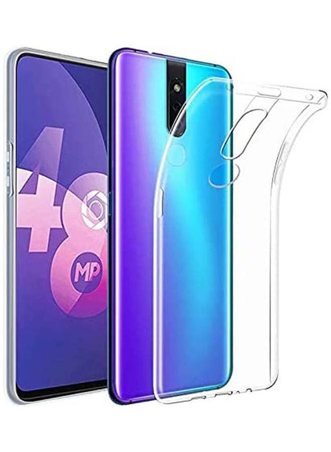 Oppo F11 Pro Tpu Silicone Soft Thin Back Case Cover Clear