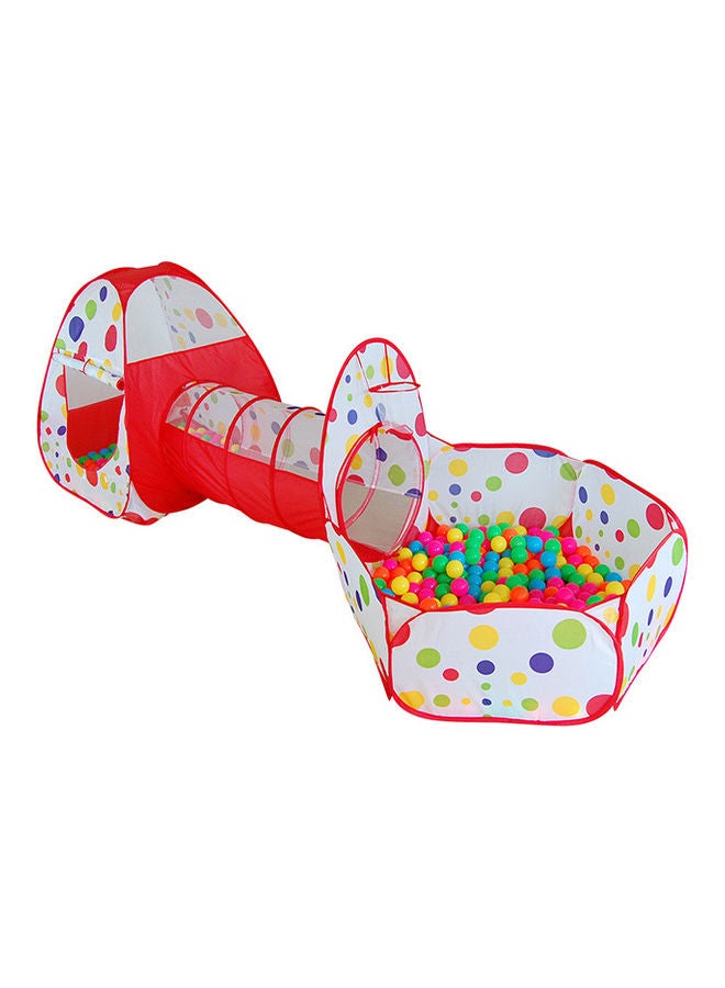 YelaJoy 3-In-1 Folding Kids Play Tent With Tunnel Portable Outdoor Toy  - Image 1
