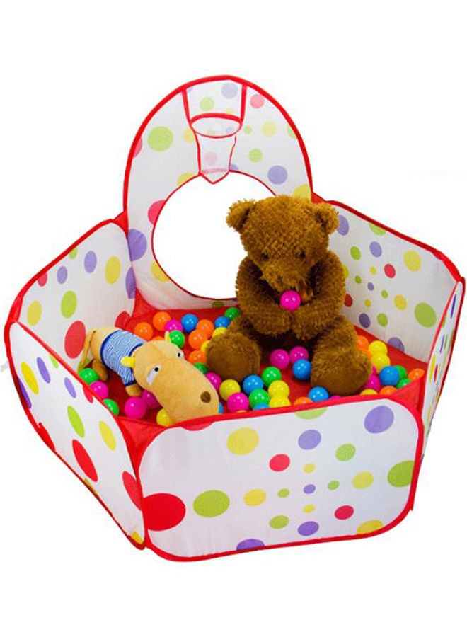 YelaJoy 3-In-1 Folding Kids Play Tent With Tunnel Portable Outdoor Toy  - Image 5