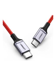 Ugreen USB 2.0 Type C Male To Male Cable 1m Red 