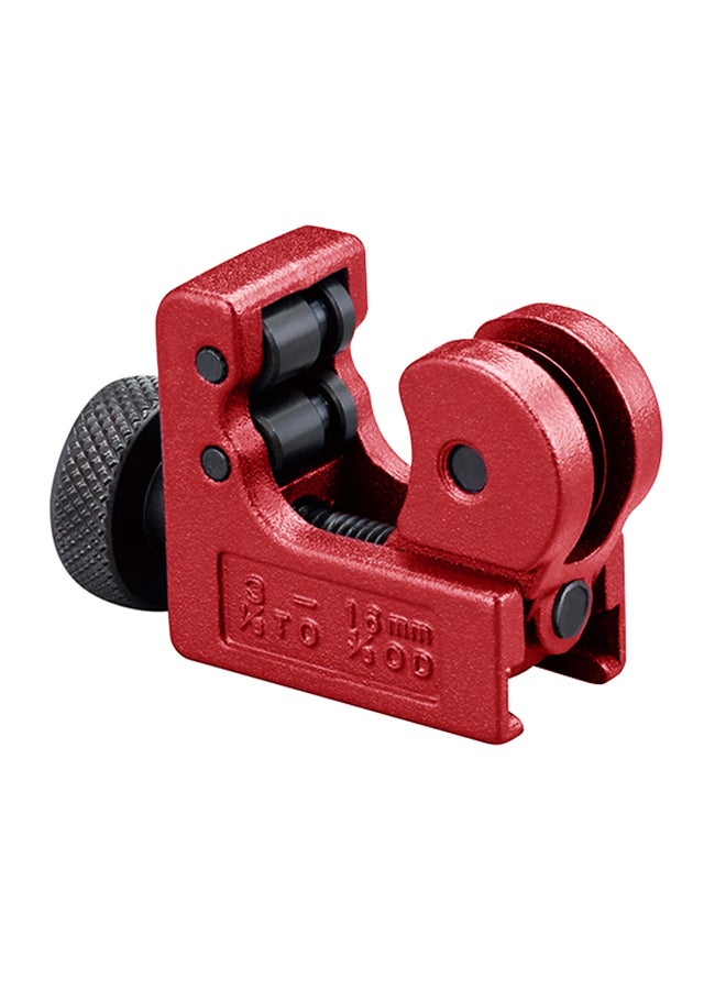 قاطع أنابيب صغير أزرق/أسود