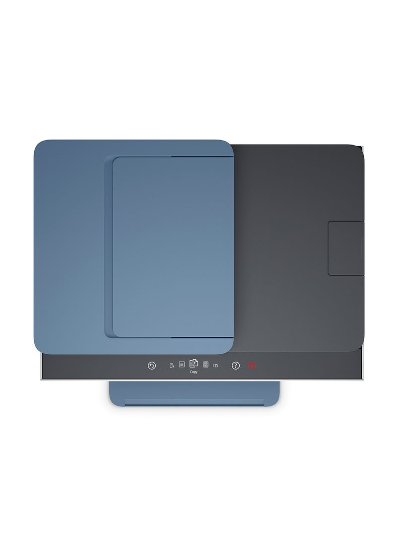 HP - Smart Tank 795 All-In-One Duplex Wifi High Capacity Inktank Multi-Function WiFi Color Ink Tank Printer (Borderless Printing) For Print/Copy/Scan with ADF & FAX (Up To 18000 Black or 8000 Colour Pages with Original HP Ink Bottles) White/Blue - Image 1