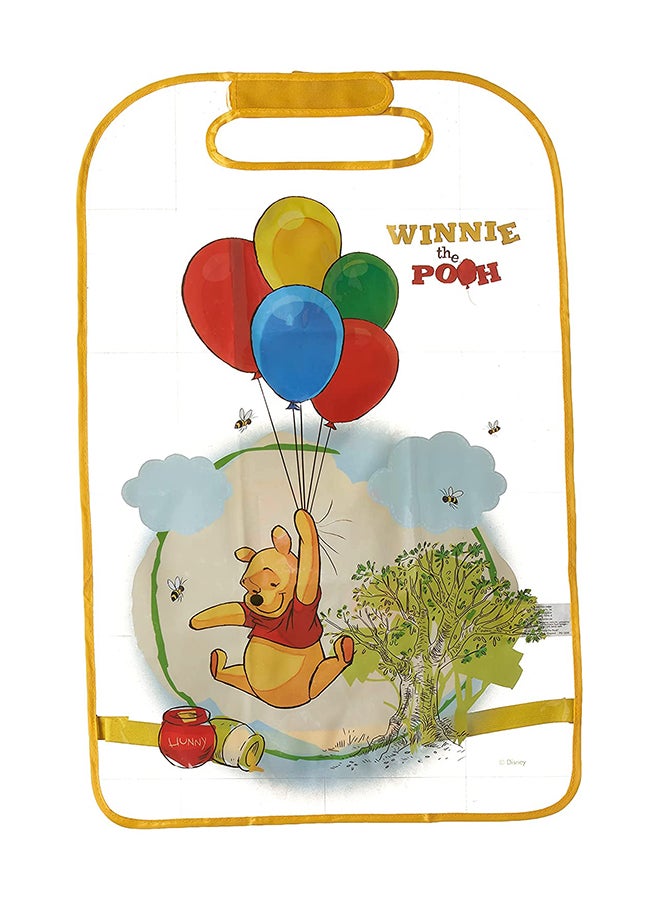 Kaufmann Winnie The Pooh Printed Back Seat Protector - Image 1