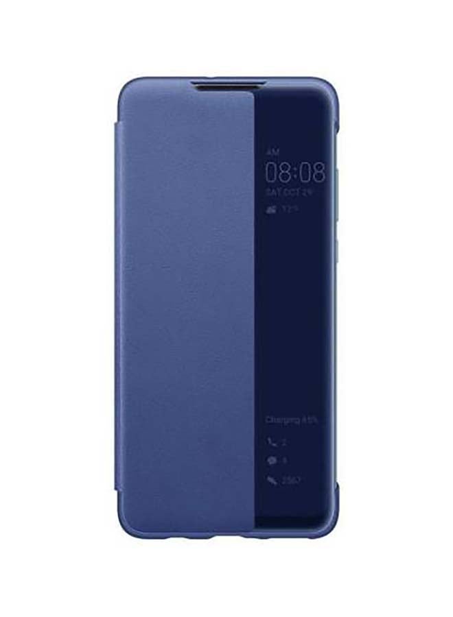 HUAWEI - P30 Lite Smart View Flip Cover Blue - Image 1