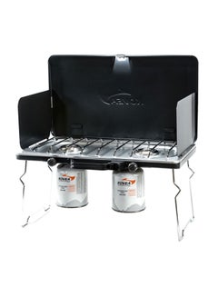 KOVEA Two Burner Camp Grill Silver 72x34x54cm  - Image 1