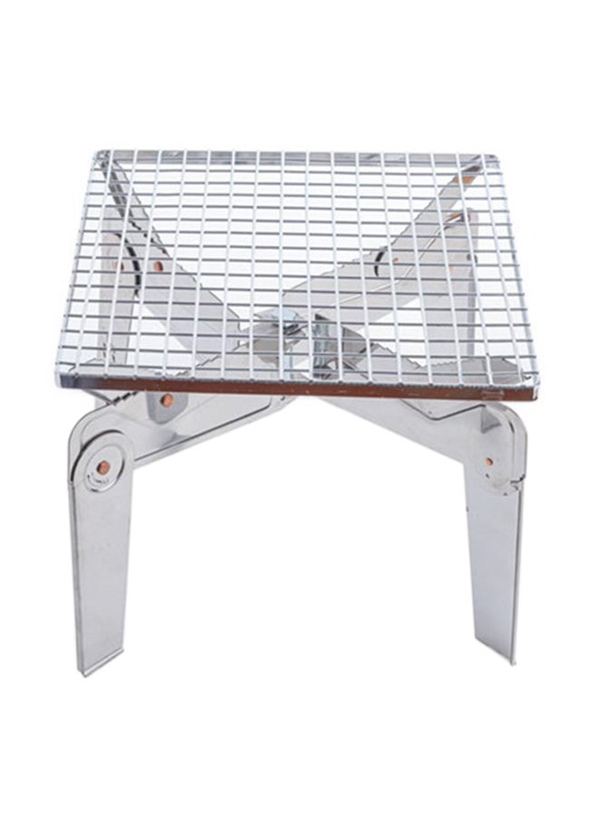 AL RIMAYA BBQ Grill With Foldable Stand 26x3.5x26cm  - Image 1