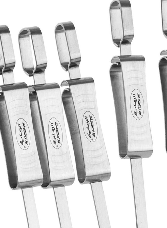 AL RIMAYA 8-Piece Stainless Steel BBQ Skewers Set 18x5x5cm  - Image 2