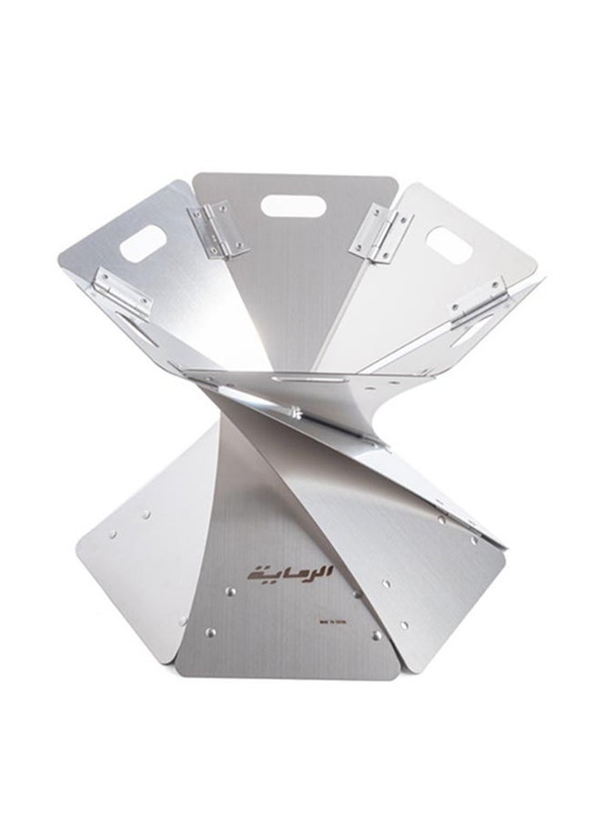 AL RIMAYA Foldable Fire Stand 43x1.8x43cm  - Image 1