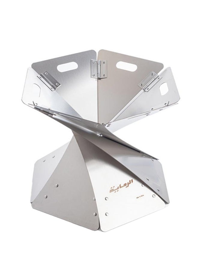 AL RIMAYA Foldable Fire Stand 43x1.8x43cm  - Image 2