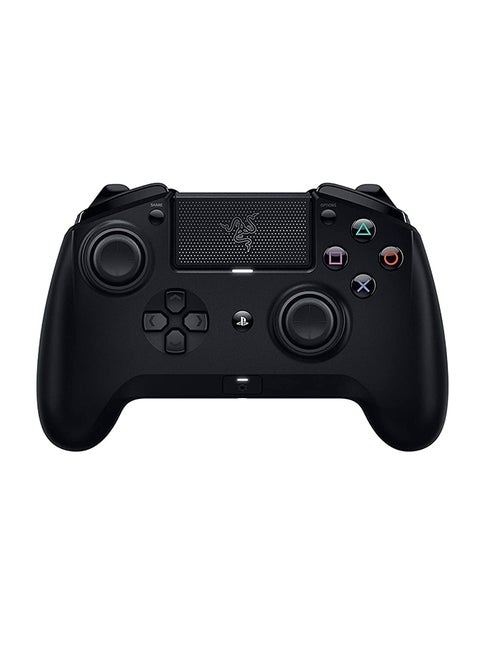 Raiju Tournament Edition - Wireless And Wired Gaming Controller For PS4 + PC (Wired And Wireless Bluetooth Controller, Action Buttons, Exchangeable Sticks, Mobile App) Black