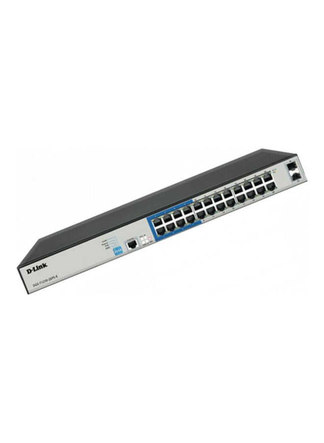 دي لينك مفتاح ذكي 26 منفذ 10/100/1000Base T طويل المدى 250 متر PoE+ - Image 2