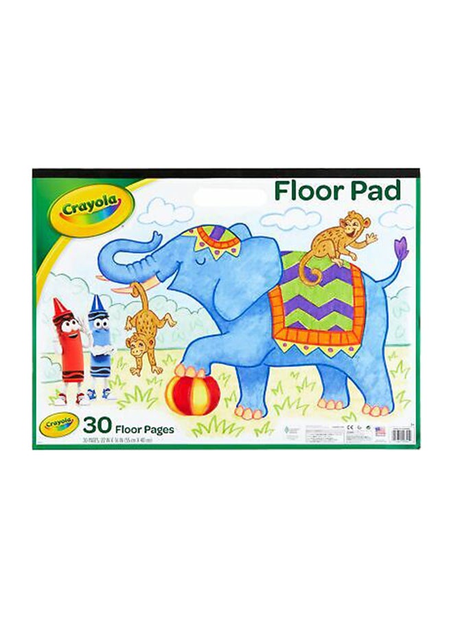 Crayola 30-Pages Giant Floor Pad 22 x 16inch - Image 1
