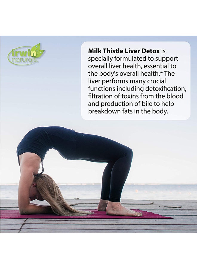 Irwin Naturals Milk Thistle Liver Detox - 60 Liquid Soft-Gels  - Image 4