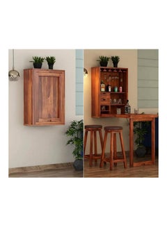 Art Wood Decorative Coffe Corner Brown 70x17X45cm 
