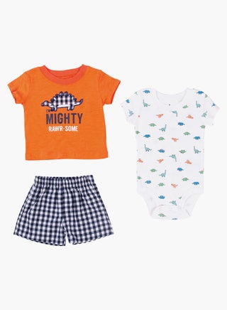 Orange/White/Navy