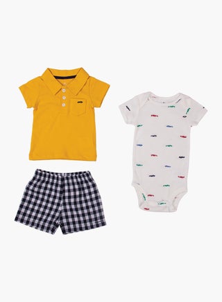 Yellow/White/Blue
