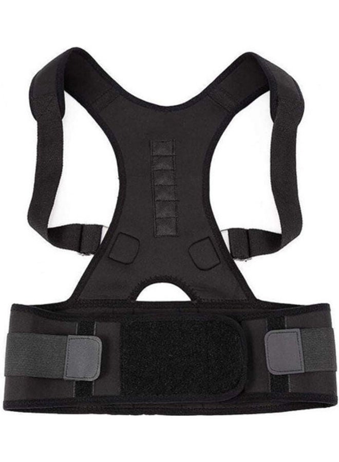 Back Posture Corrector Adjustable Strap Magnetic Posture Corrector Corset Adult Back Brace Support Belt Shoulder Correction Vest  Belts