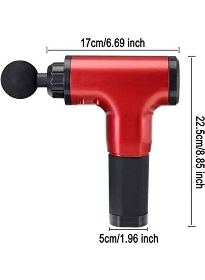 Generic Fascial Guns Muscle Massagers Fitness Vibration Body Care 6 Speeds Massage Gun Cordless Handheld Deep Tissue - Image 2