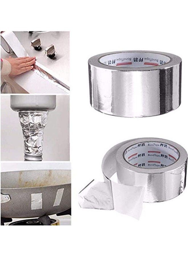 Generic Aluminium Foil Tape Self Adhesive For Multi Repair Silver  - Image 2