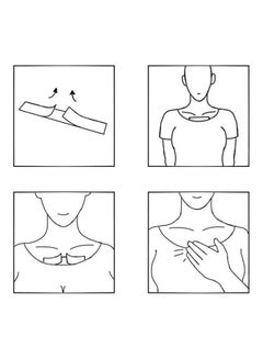 Generic Double Sided Adhesive Lingerie 36Pcs Clear  - Image 2