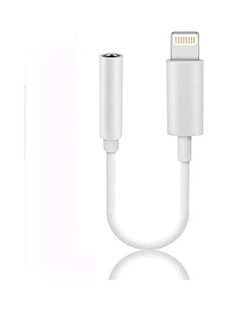 Adapter Headphone Jack , Lightning To 3.5 Mm Headphone Jack Adapter For Iphone 7/7 Plus Accessories (Ios 10.3) White - v1647528109/N52919709A_1