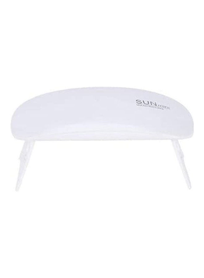 Sun Mini Uv Gel Led Lamp Nail Dryer Portable Usb Cable Primer White - Image 1