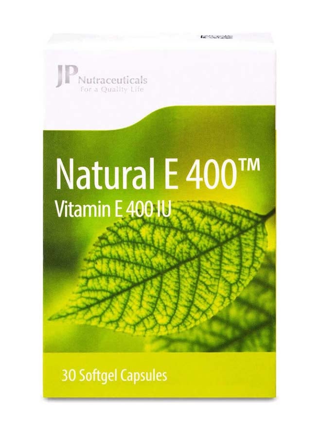 JP Nutraceuticals Natural E 400 Capsules  - Image 3