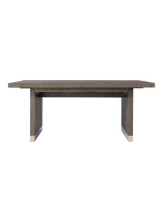 Dining Table Luxurious - 8 Seater - Dining Table - Grey Wood Rectangular Dining Table - Grey 183x76x102cm - v1647530041/N44152072A_1