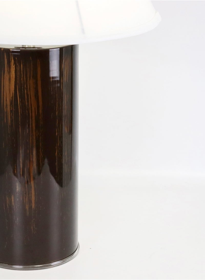 ebb & flow Modern Design Glass Table Lamp Unique Luxury Quality Material for the Perfect Stylish Home RSN71011-B Gold/Brown 15.16 x 24  - Image 3