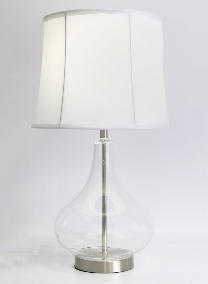 Switch - Modern Design Glass Table Unique Luxury Quality Material for the Perfect Stylish Home RSN71012 Clear 13 x 22.5 Clear 13 x 22.5inch - Image 1