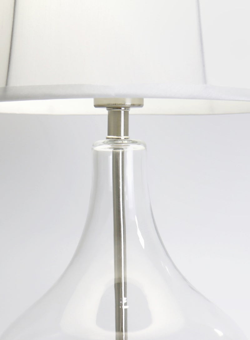 Switch - Modern Design Glass Table Unique Luxury Quality Material for the Perfect Stylish Home RSN71012 Clear 13 x 22.5 Clear 13 x 22.5inch - Image 1