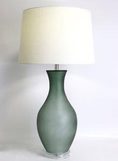 Modern Design Glass Table Lamp Unique Luxury Quality Material for the Perfect Stylish Home RSN71019 Smoke 15 x 27.5