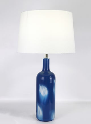 Modern Design Glass Table Lamp Unique Luxury Quality Material for the Perfect Stylish Home RSN71028 Blue/White 15 x 27.2 - v1647530063/N44586568A_1