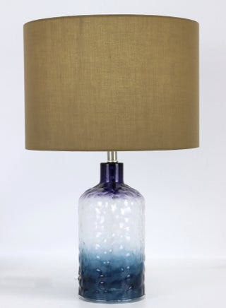 Modern Design Glass Table Lamp Unique Luxury Quality Material for the Perfect Stylish Home RSN71029 Blue 13 x 20.2 - v1647530063/N44586569A_1