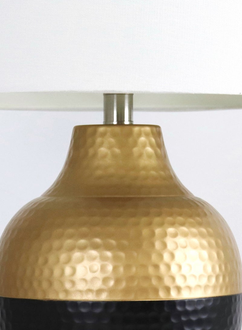 Modern Design Glass Table Lamp Unique Luxury Quality Material for the Perfect Stylish Home RSN71046 Gold/Black 15 x 24