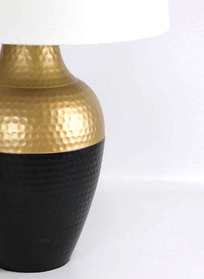 Modern Design Glass Table Lamp Unique Luxury Quality Material for the Perfect Stylish Home RSN71046 Gold/Black 15 x 24