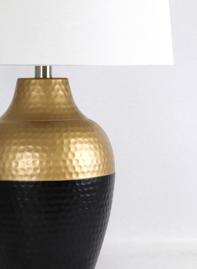 Modern Design Glass Table Lamp Unique Luxury Quality Material for the Perfect Stylish Home RSN71046 Gold/Black 15 x 24
