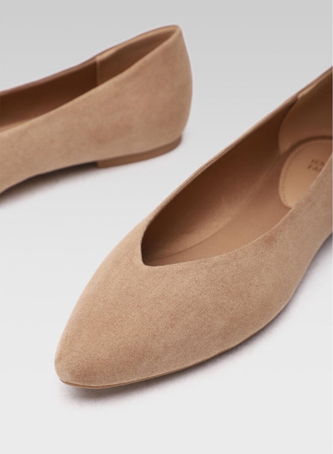 Stylish Slip On Ballerina Beige - v1647530136/N44903020V_3