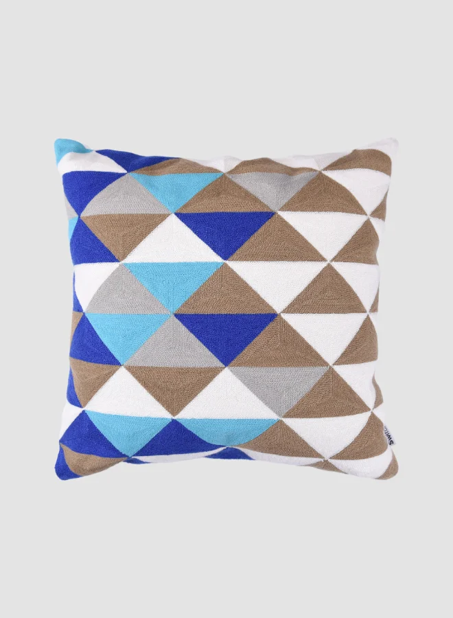 Switch Embroidered Cushion, Unique Luxury Quality Decor Items for the Perfect Stylish Home Multicolour CUS050