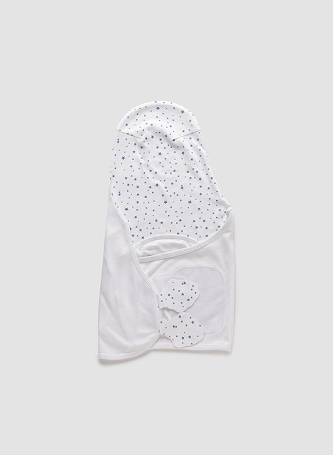 Zarafa Rectangular Shape Towel Blue 0-1 Minch  - Image 3