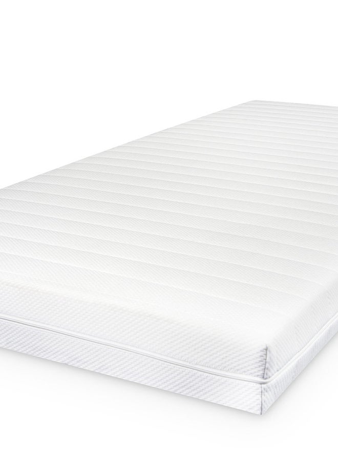 Switch - Bed Mattress - King Size Bed 180 X 200 X 12 - Foam Filled Beige - Bedroom Furniture Foldable Mattress Beige 180 x 200 x 12cm - Image 1