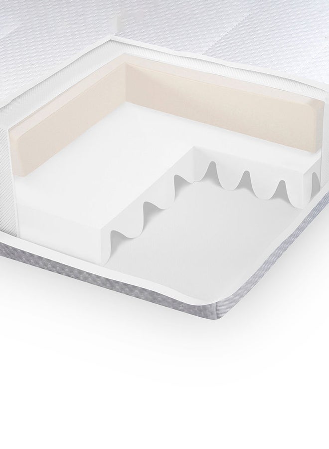 Switch - Bed Mattress - King Size Bed 180 X 200 X 12 - Foam Filled Beige - Bedroom Furniture Foldable Mattress Beige 180 x 200 x 12cm - Image 1