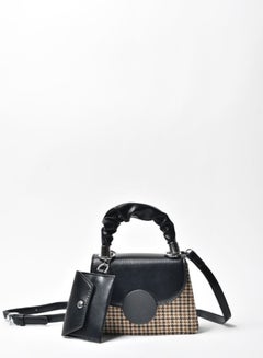 Jove Women's Stylish Casual Satchel With Wallet Black  - Image 1