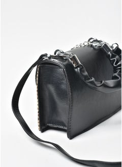 Jove Women's Stylish Casual Satchel With Wallet Black  - Image 3