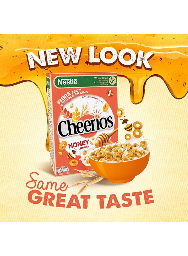 Cheerios Honey Cheerio's Breakfast Cereal 375grams  - Image 2