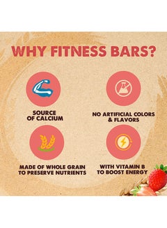Fitness Strawberry Breakfast Cereal 141grams  - Image 3