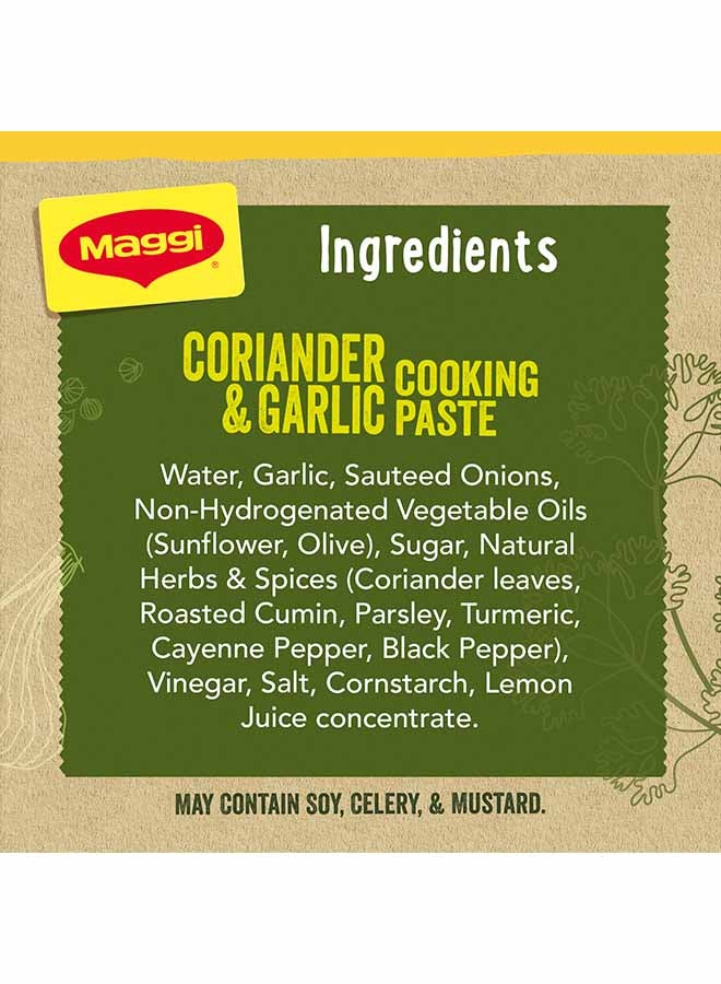 Coriander And Garlic Cooking Paste 200grams - v1647618516/N31325965A_4