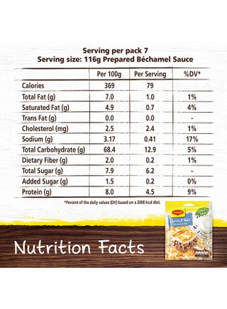 Bechamel Mix Natural 80grams - view 5